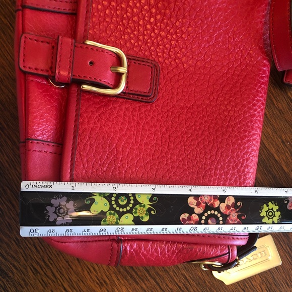 Coach Leather Crossbody Purse - Picture 12 of 13